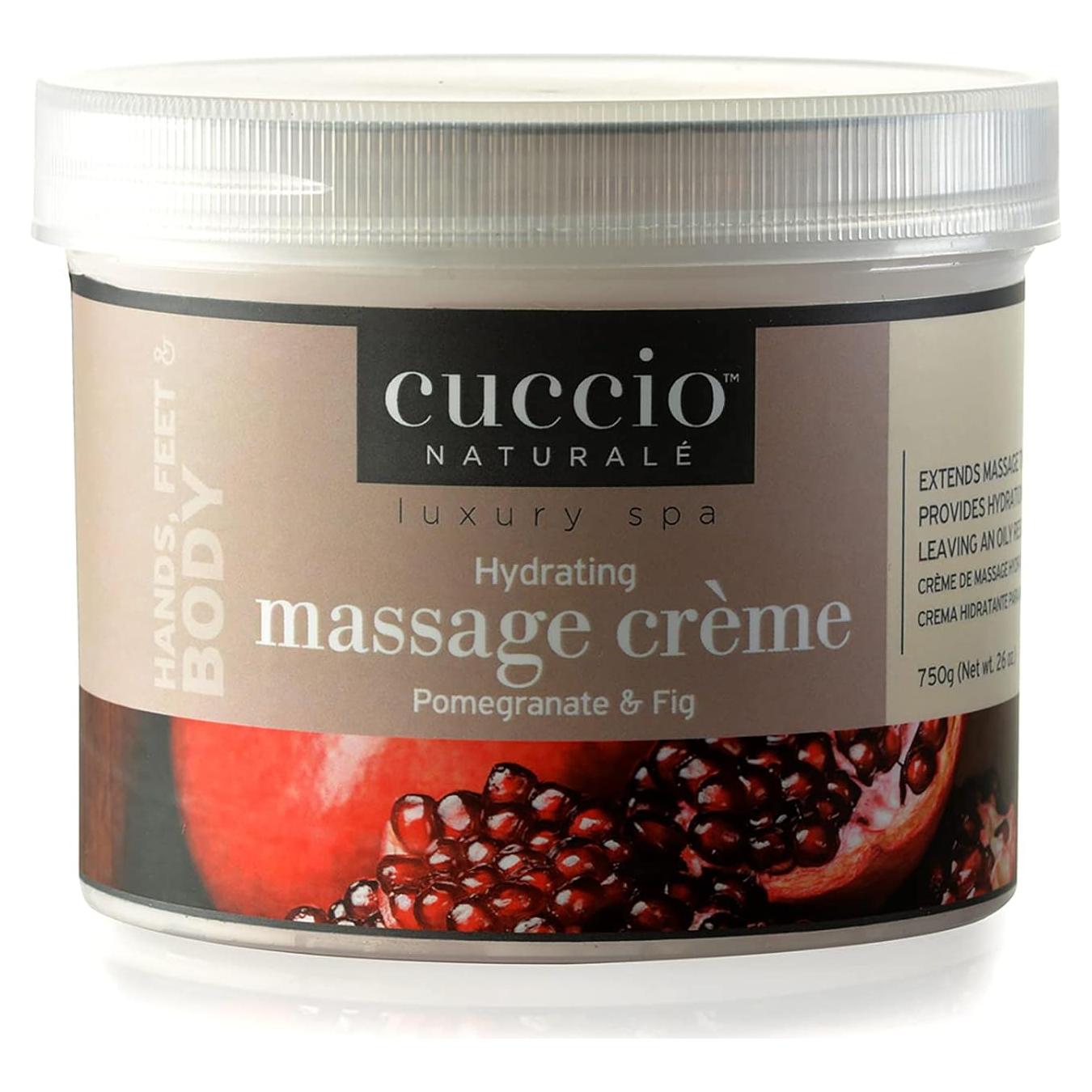 Crema de Masaje Cuccio Naturale 737g - Granada y Higo - Hidratante