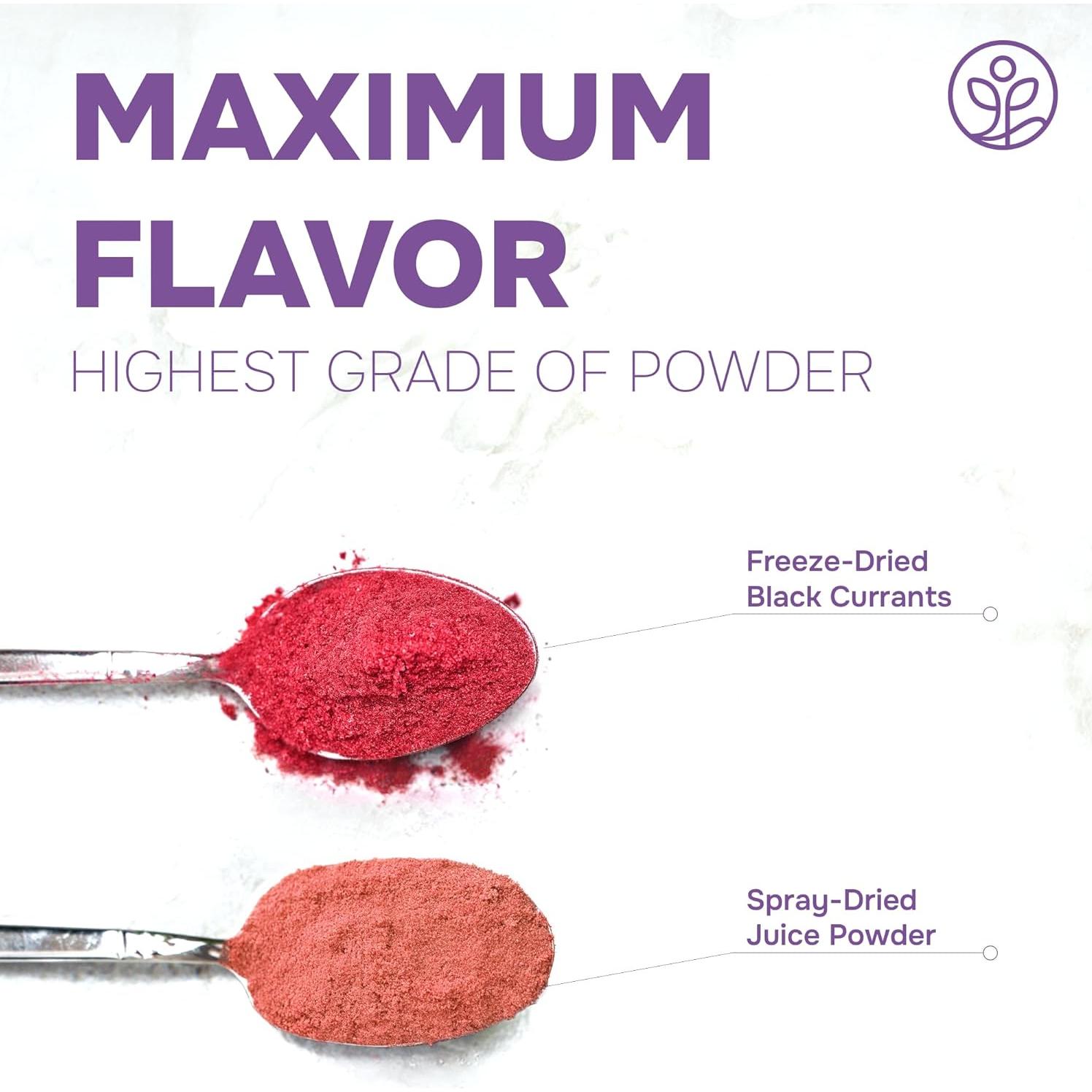 Polvo de Grosella Negra Jungle Powders 141.75g Liofilizado