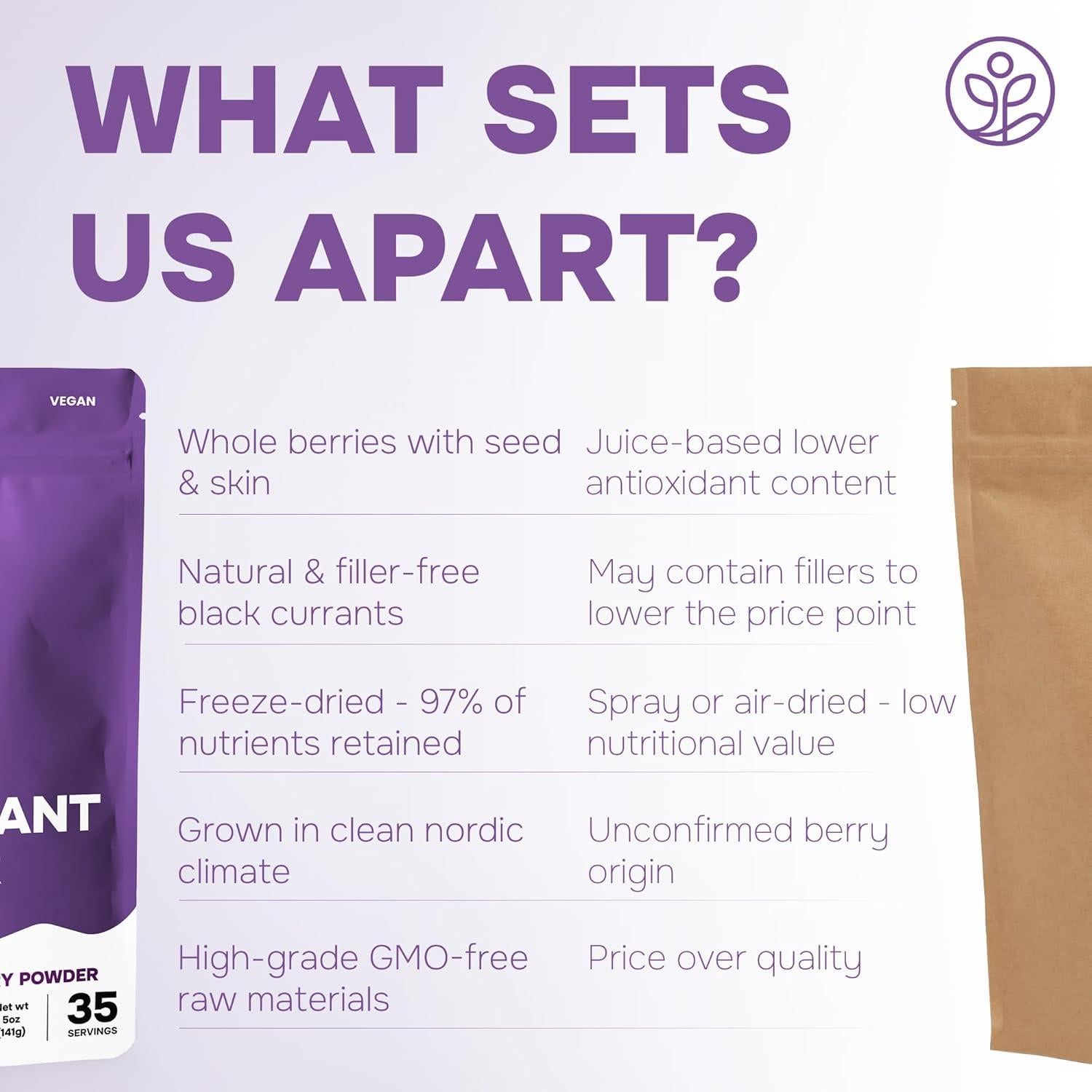 Polvo de Grosella Negra Jungle Powders 141.75g Liofilizado