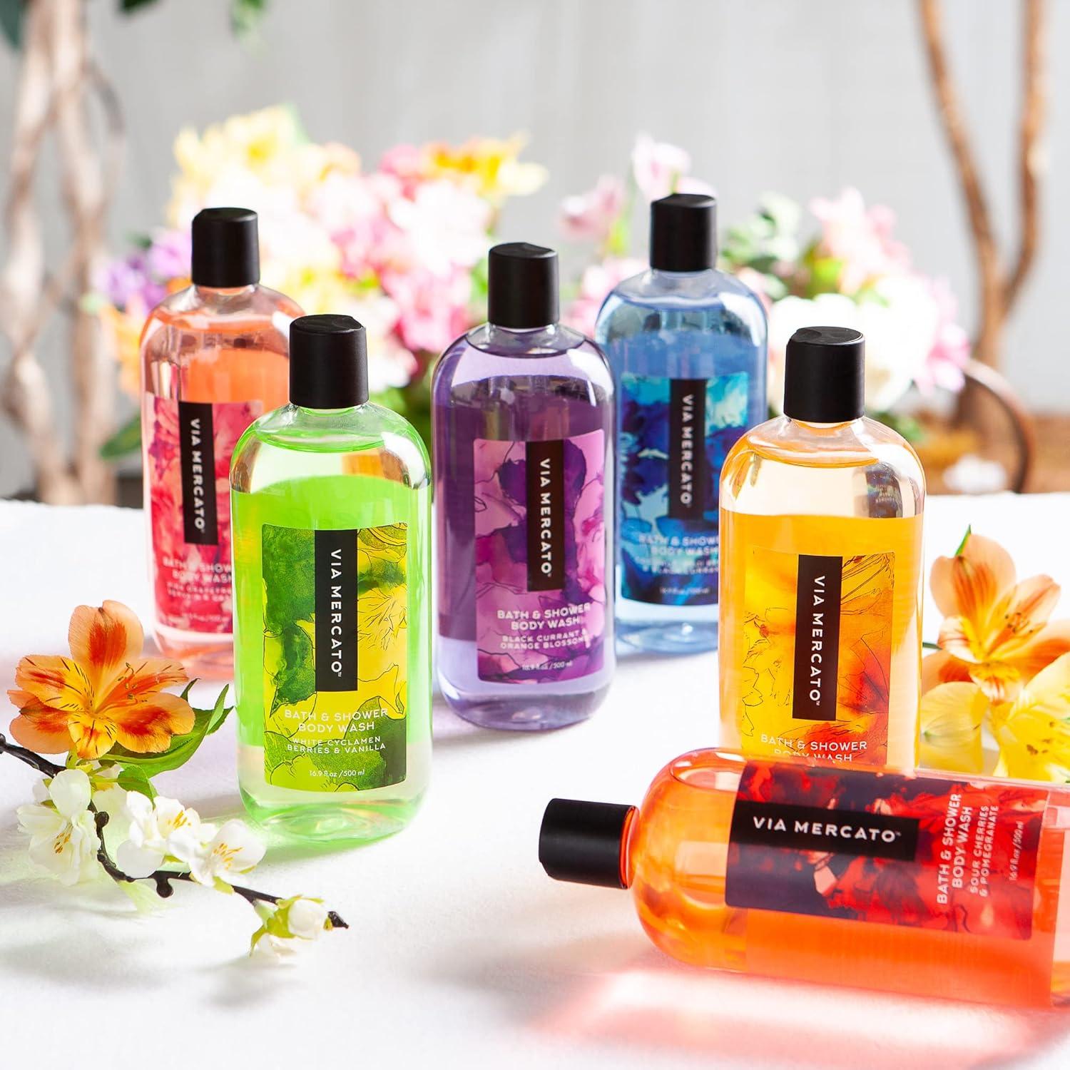 Gel de Ducha Via Mercato 500 ML Coco Baya de Goji Grosella