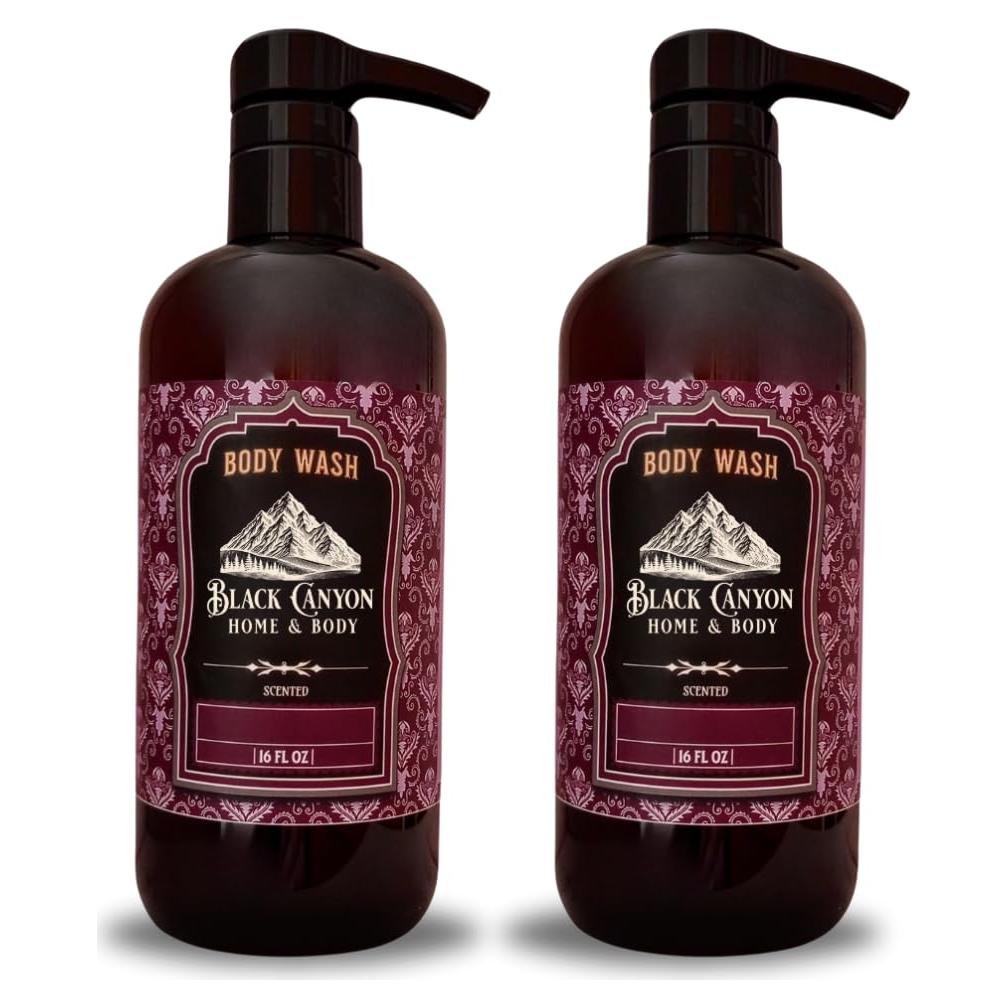 Ducha Corporal Aromatizada Black Canyon Grosella Negra 2x480ml