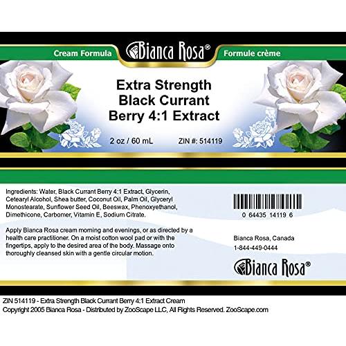 Crema Extracto de Grosella Negra 4:1 Bianca Rosa 170 g - Paquete de 3