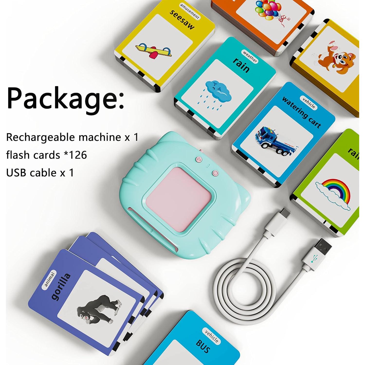 Juguete Educativo Lapare 252 Tarjetas Visuales para Niños