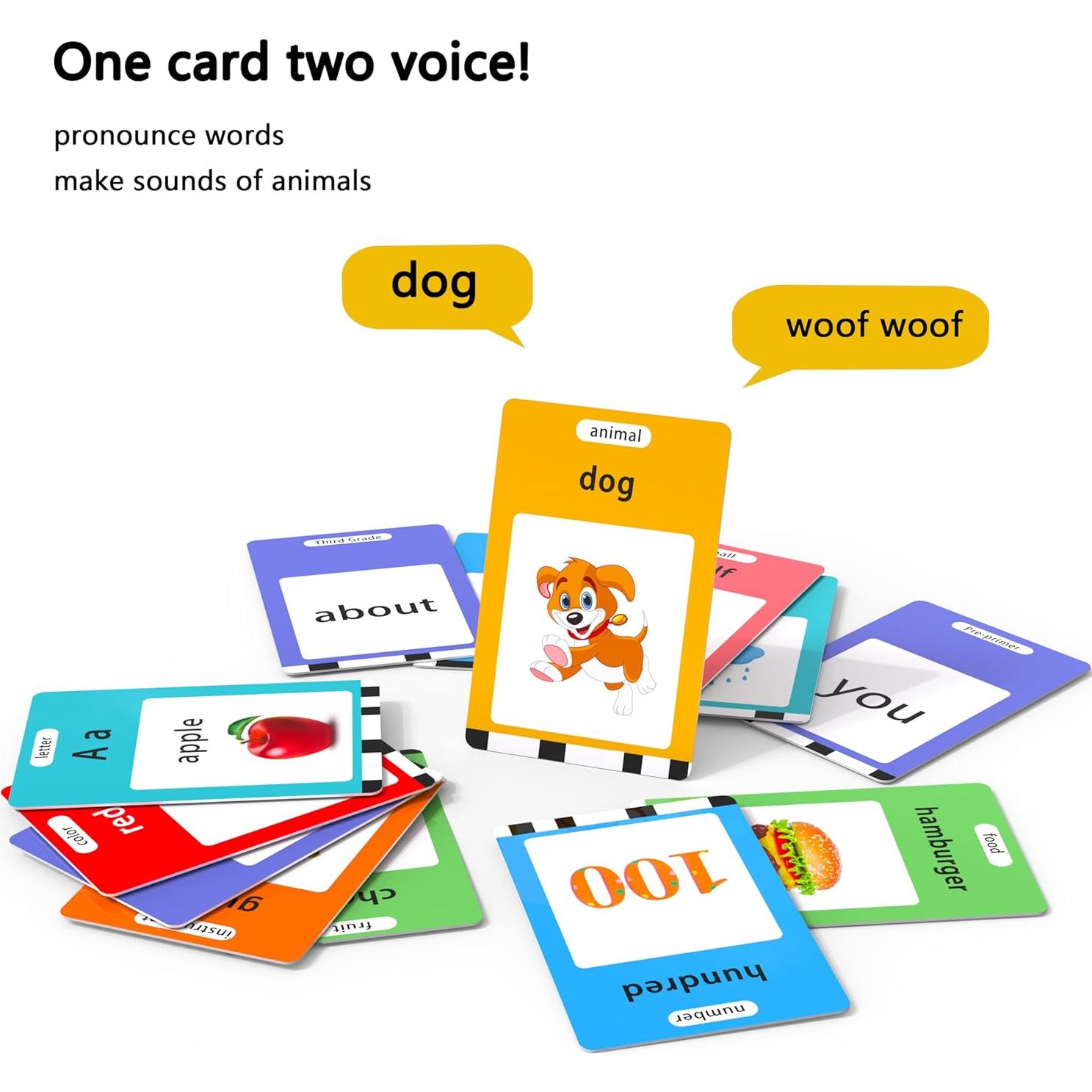 Tarjetas Flash Hablantes Lapare 280 Palabras y 4 Canciones