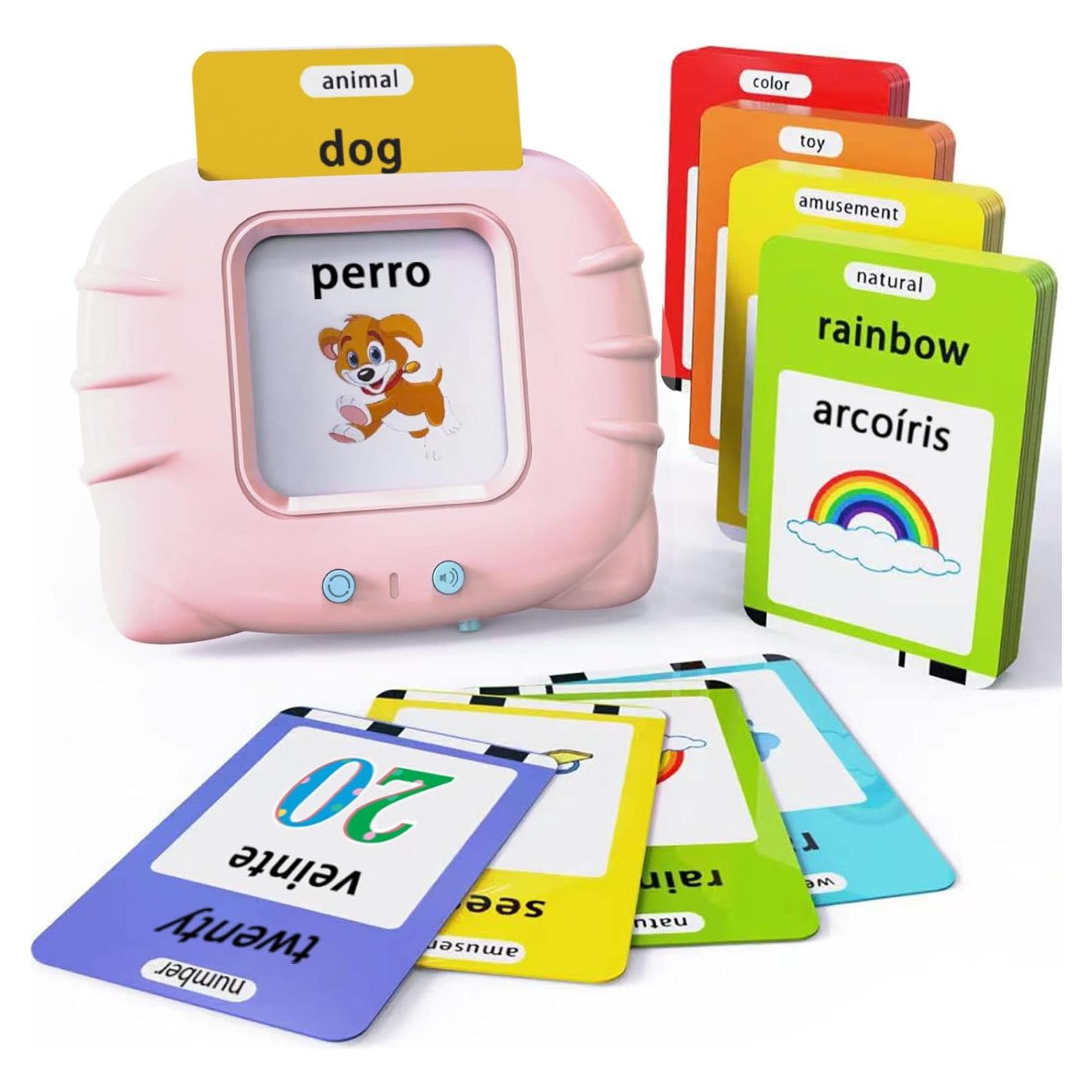 Tarjetas Flash Auditivas Bilingües Lapare 521 Palabras Niños