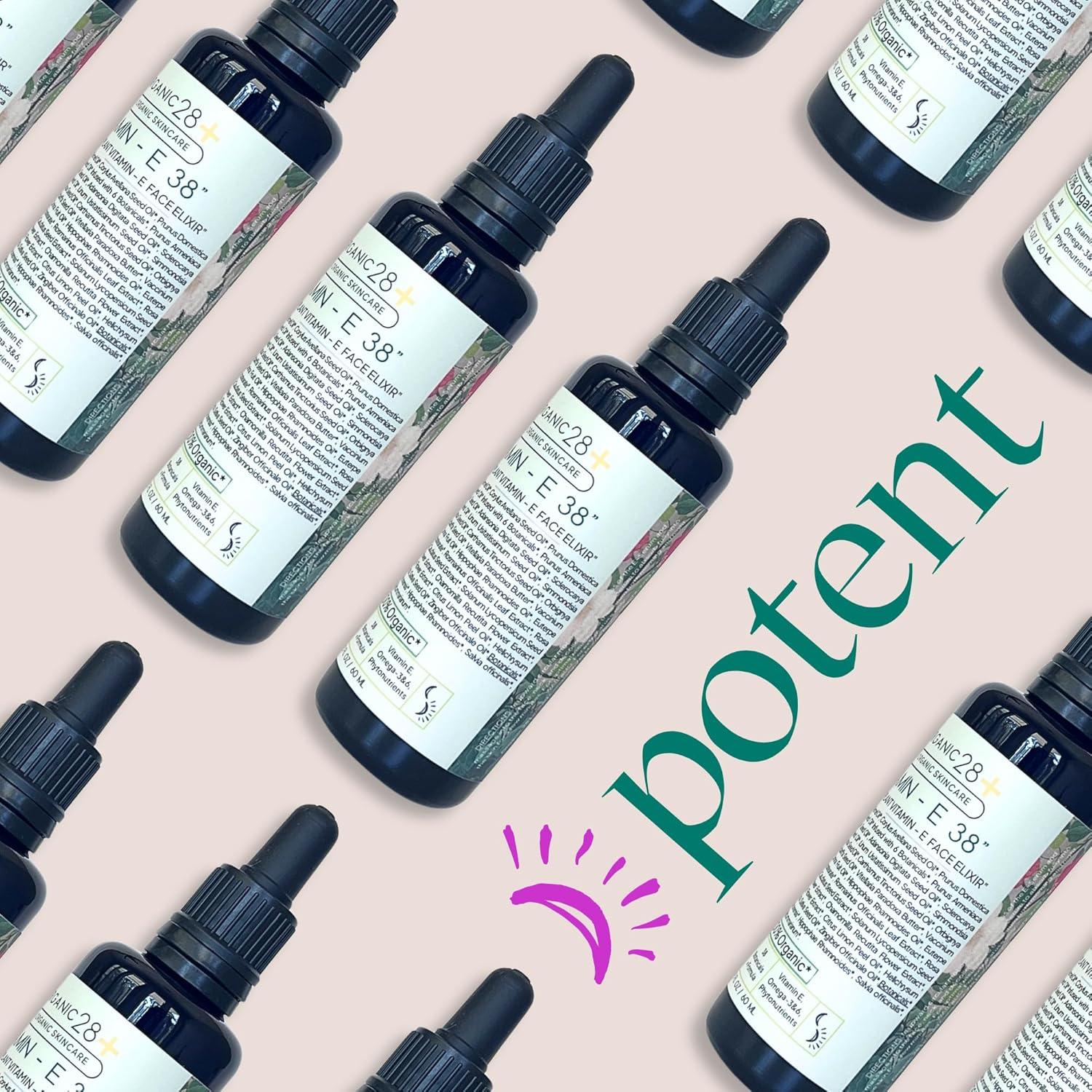 Aceite de Vitamina E Orgánico Organic28 59.15 ml Hidratante Facial