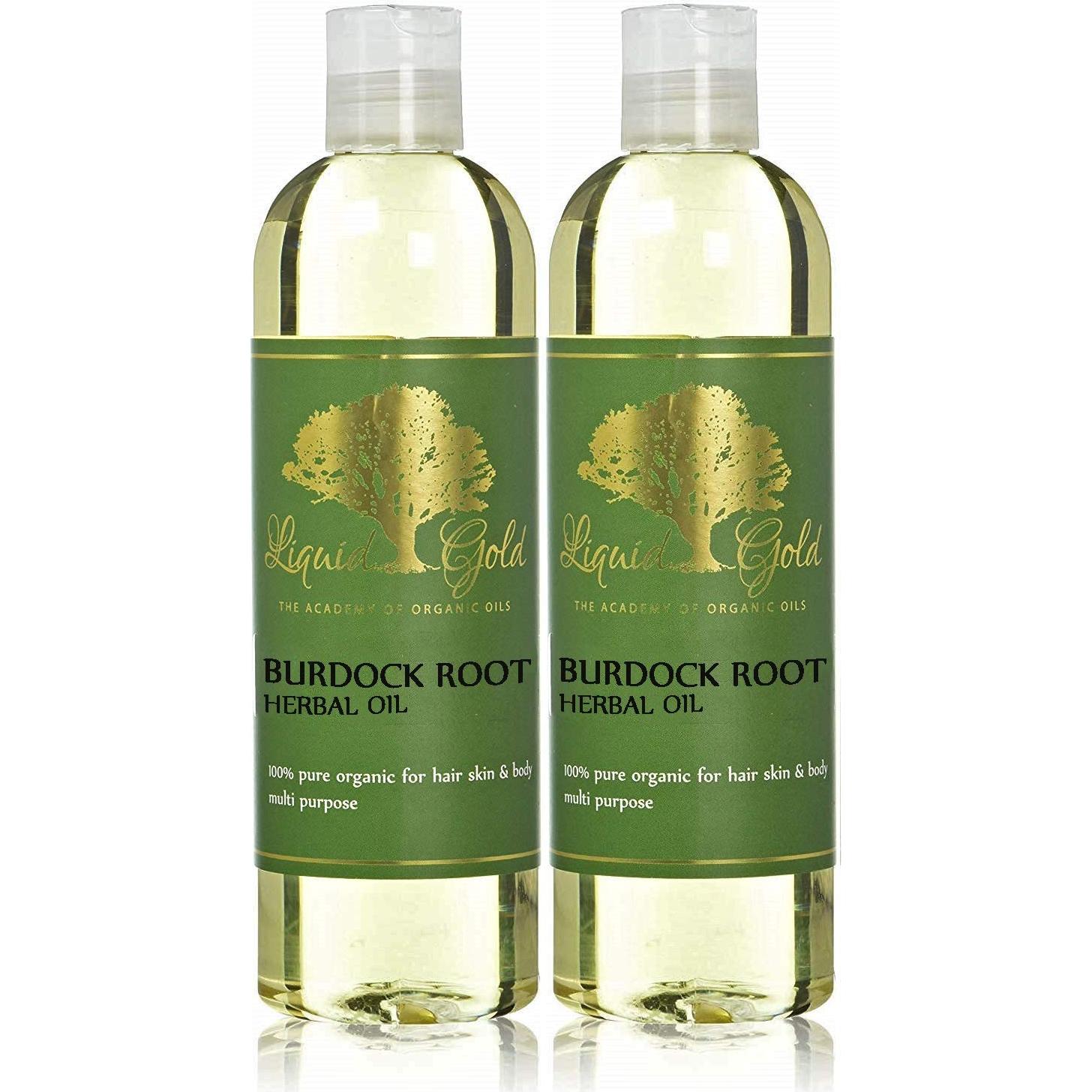 Aceite de Raíz de Bardana 100% Puro Liquid Gold 710 ml