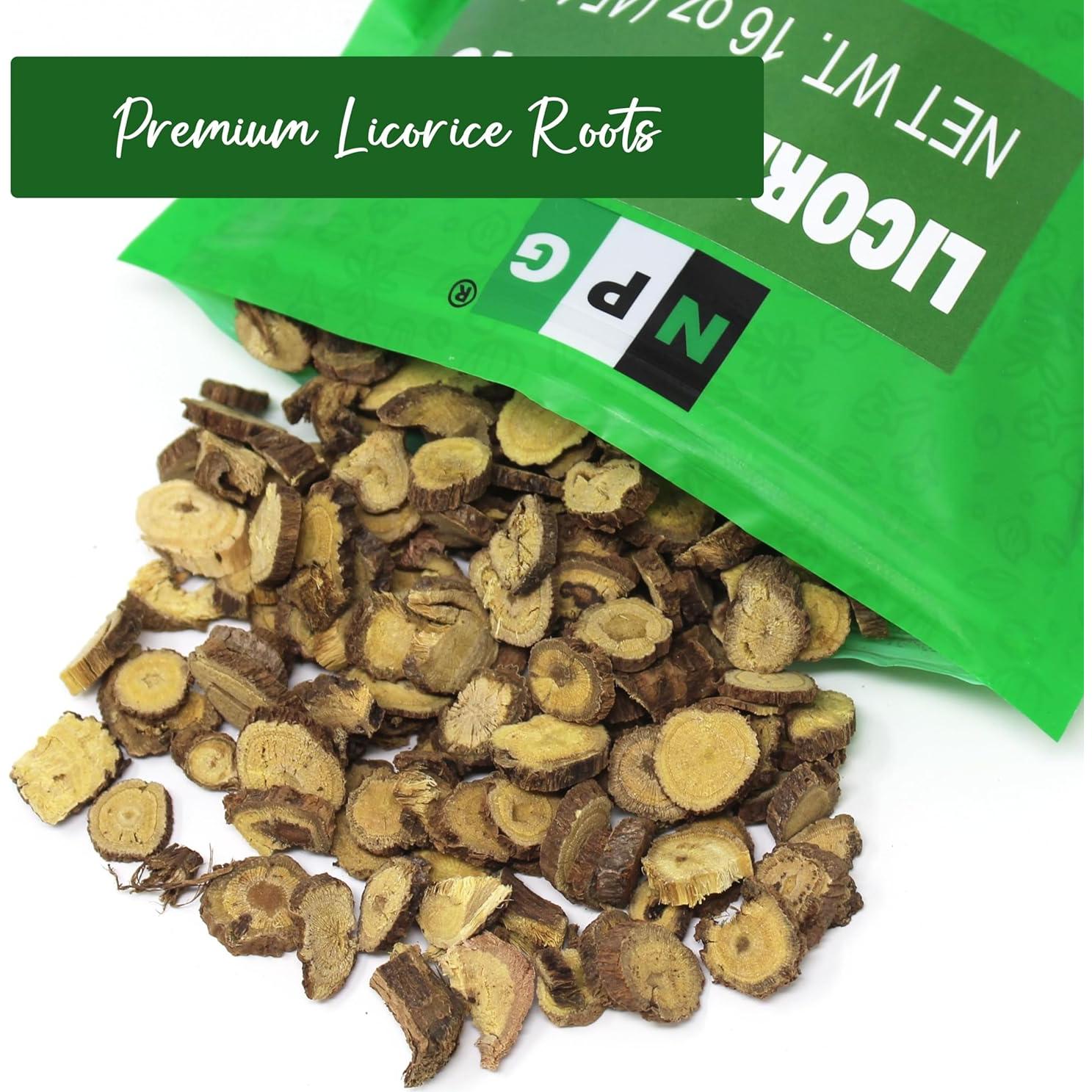 Rodajas de Raíz de Regaliz NPG 453.6 g - Té Herbal Chino