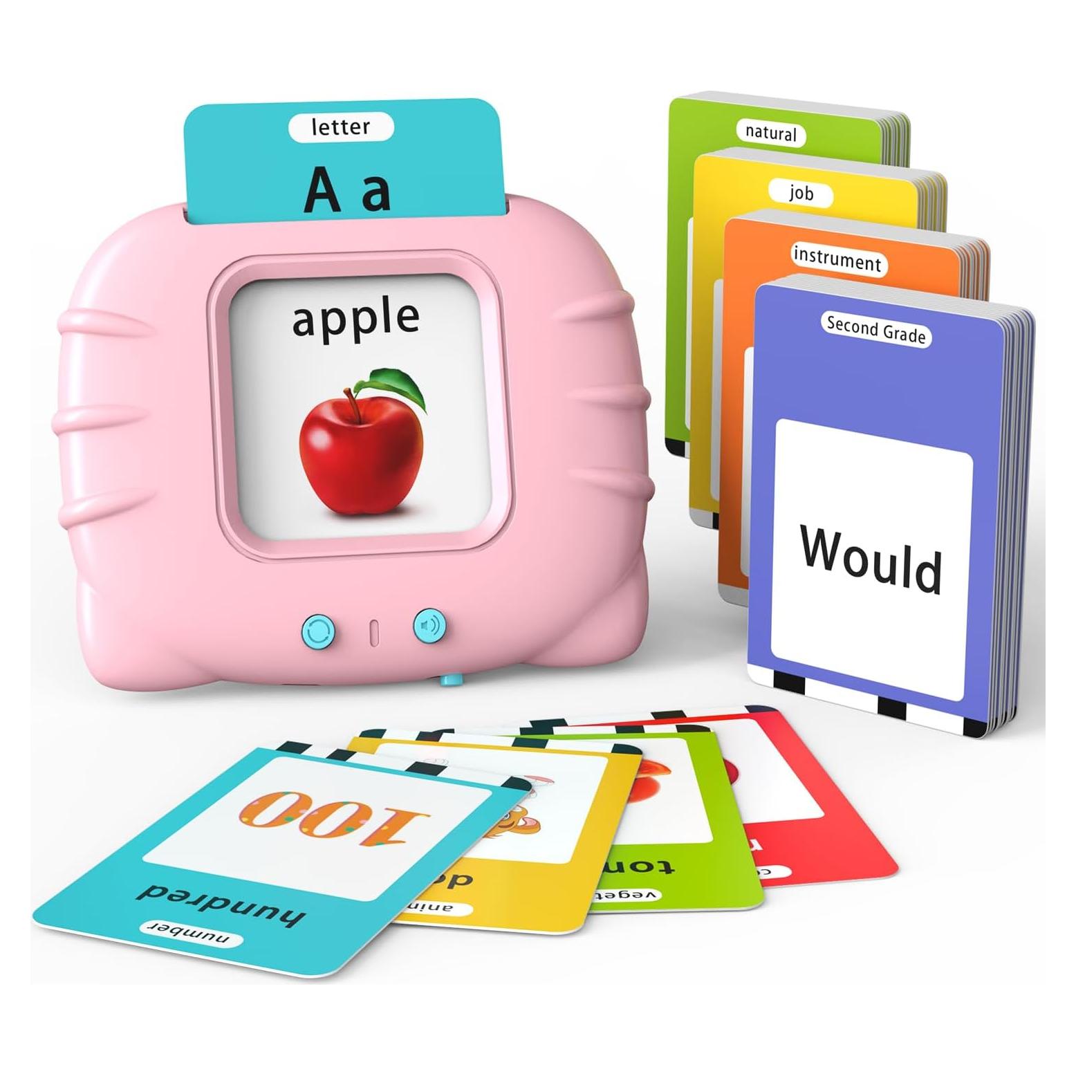 Tarjetas Flash Educativas Lapare 280 Tarjetas Rosa