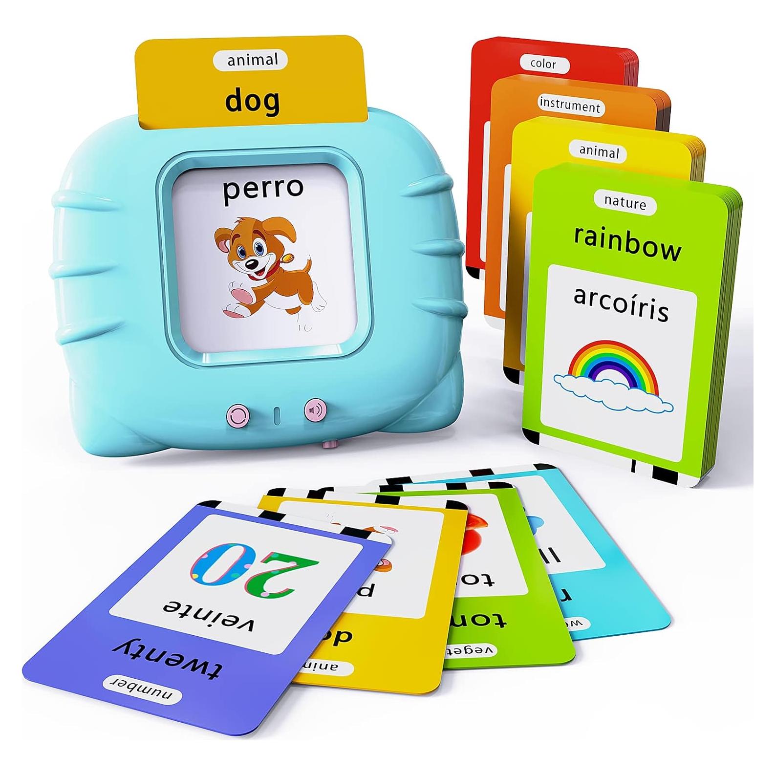 Tarjetas Flash Auditivas Bilingües Lapare 521 Palabras y Música