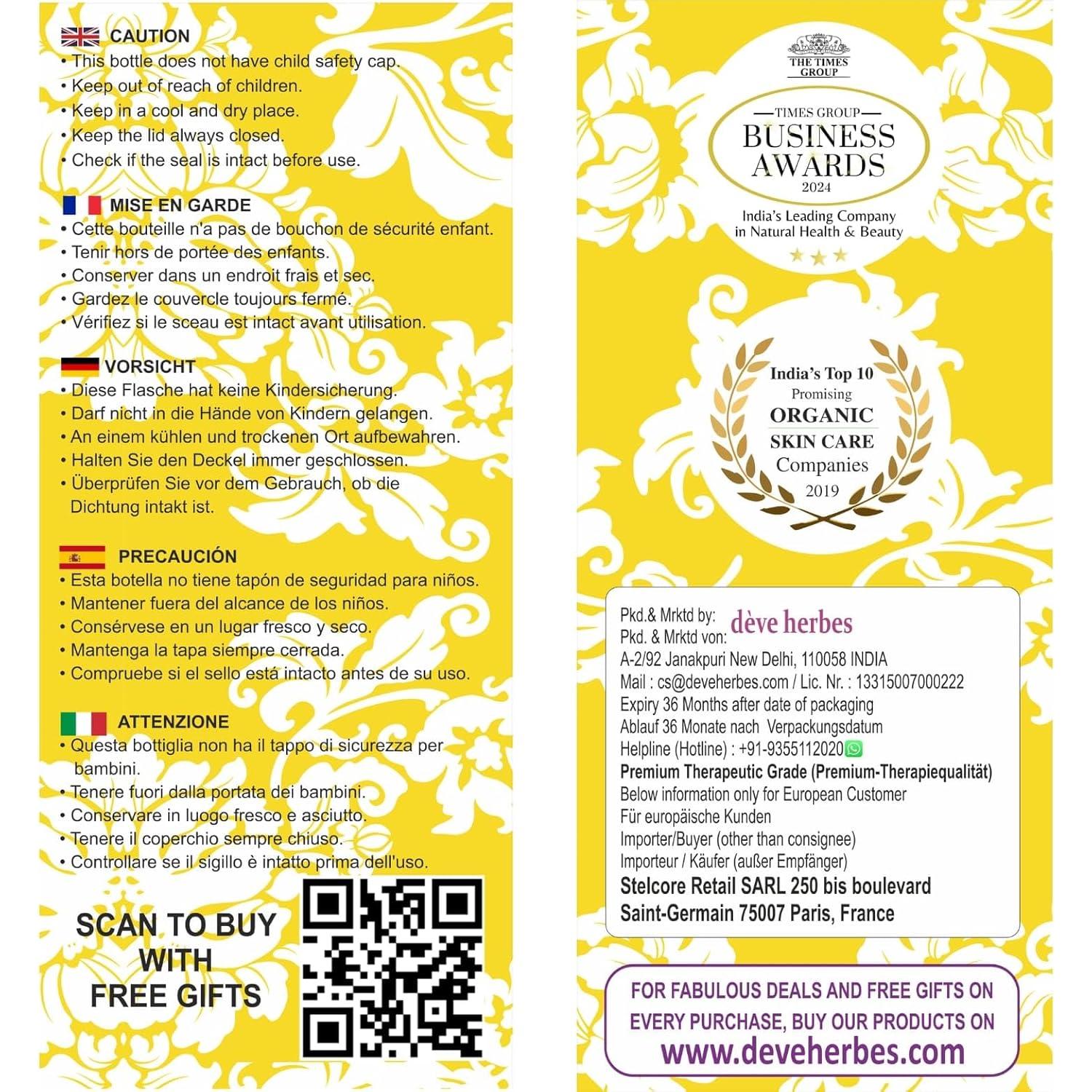 Aceite de Regaliz Deve Herbes 100ml Puro Prensado en Frío