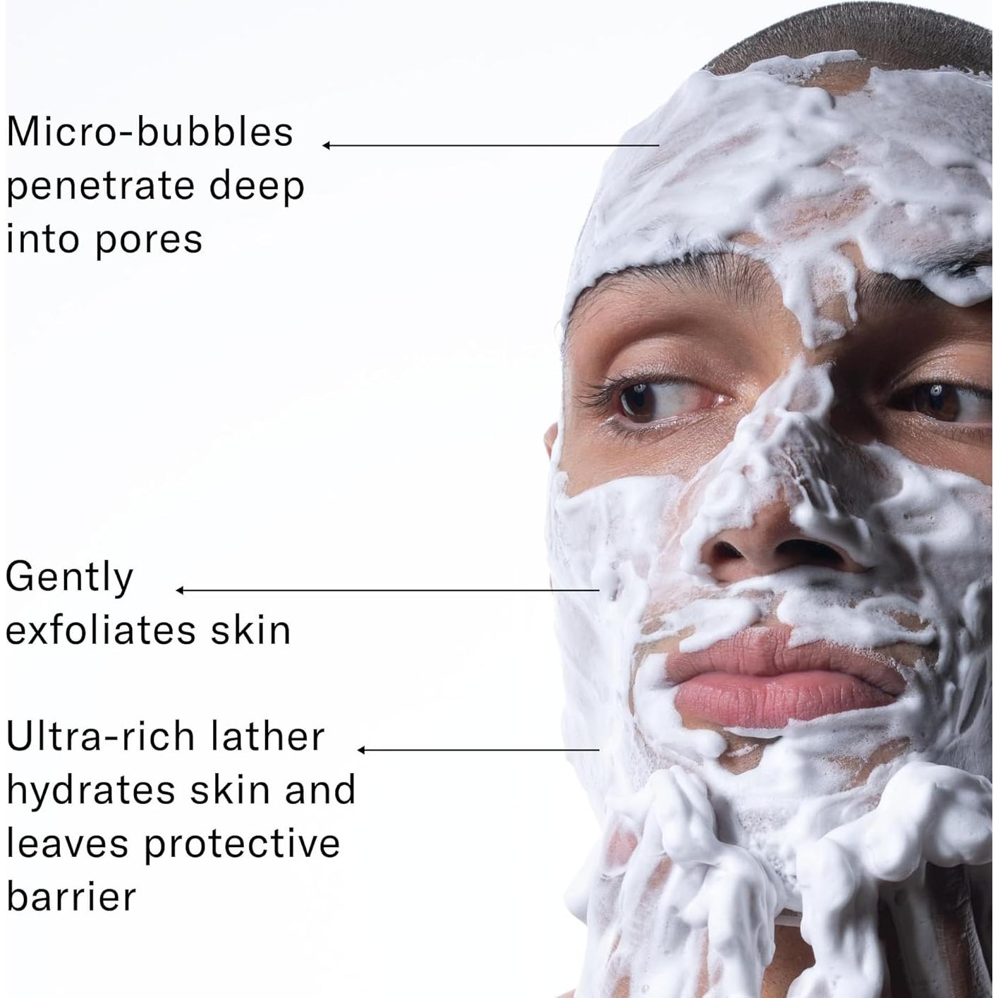 Limpiador Facial Espuma para Hombres Kaizen Seven 132g Japón