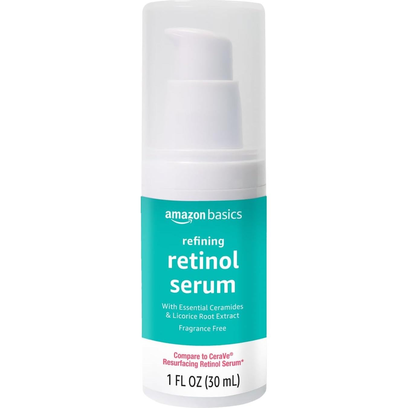 Suero Facial de Retinol Amazon Basics 29.57 ml - Antiacné