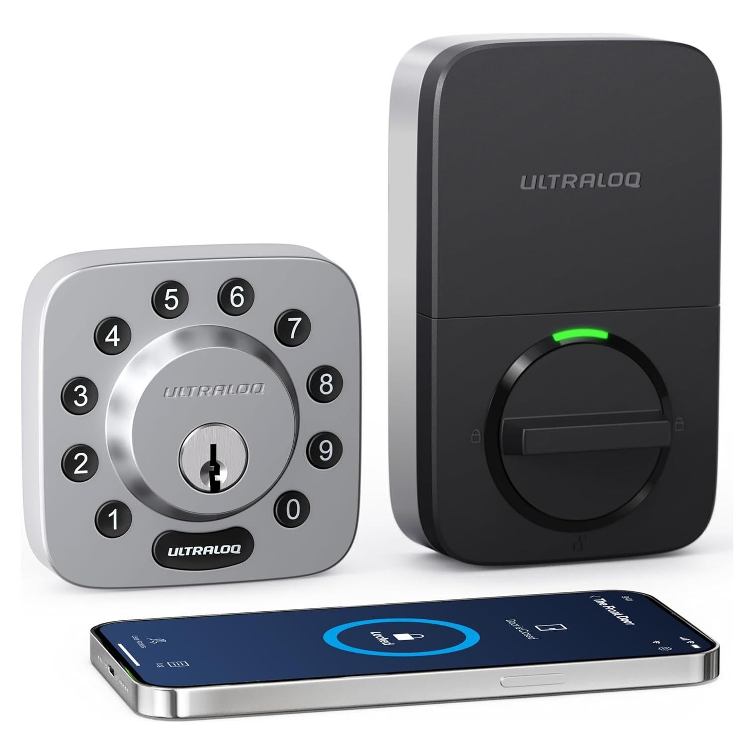 Cerradura Inteligente ULTRALOQ U-Bolt 5-en-1 Niquel Satinado