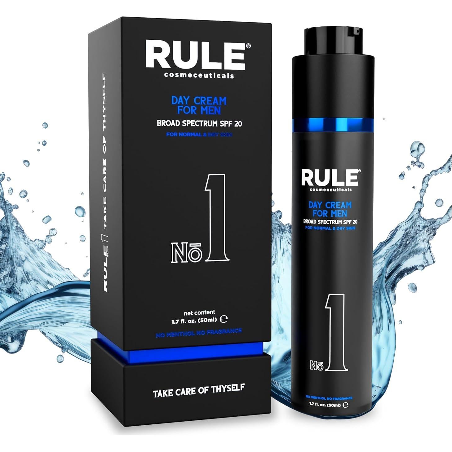 Crema Facial Hidratante para Hombres Rule 50 mL SPF 20