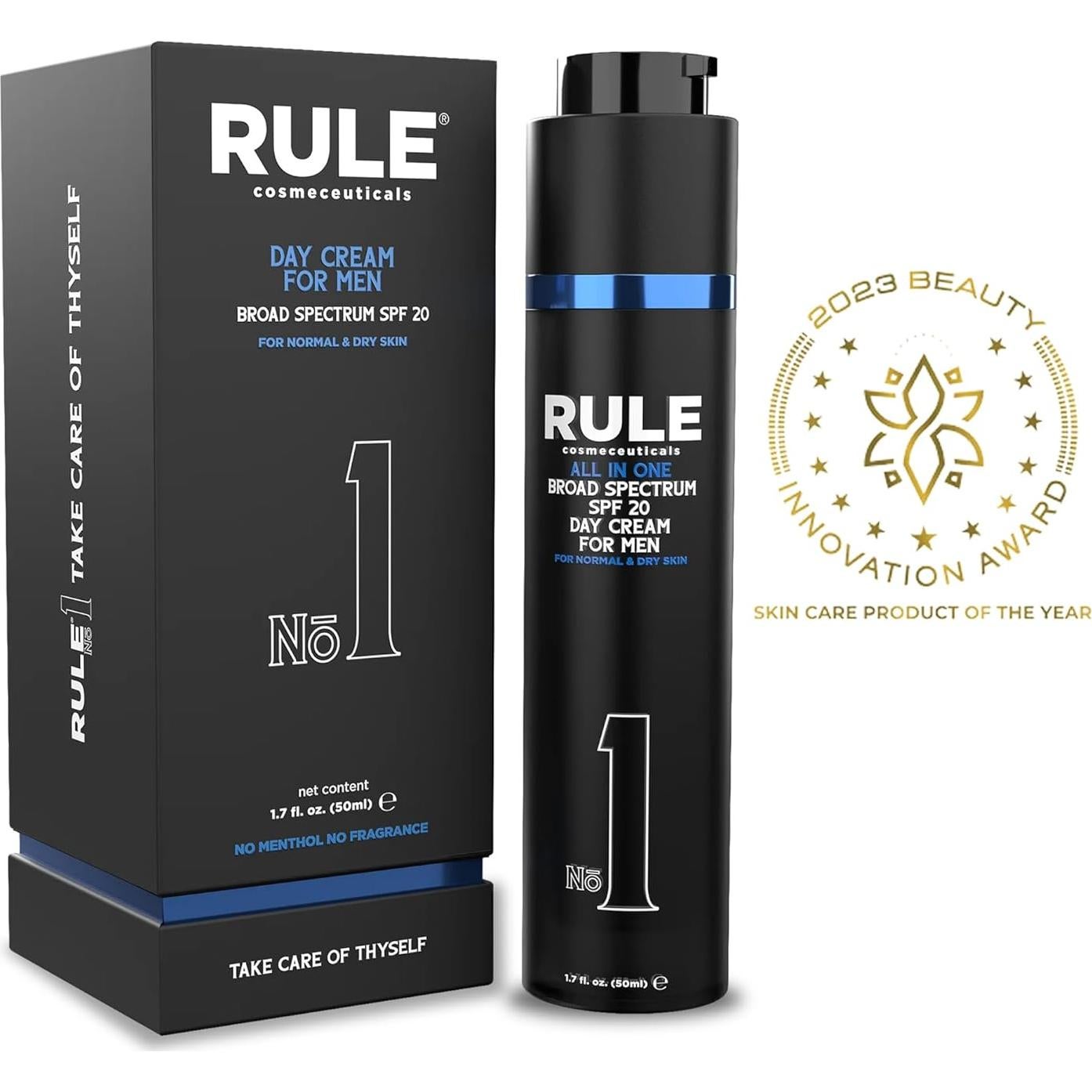 Crema Facial Hidratante para Hombres Rule 50 mL SPF 20