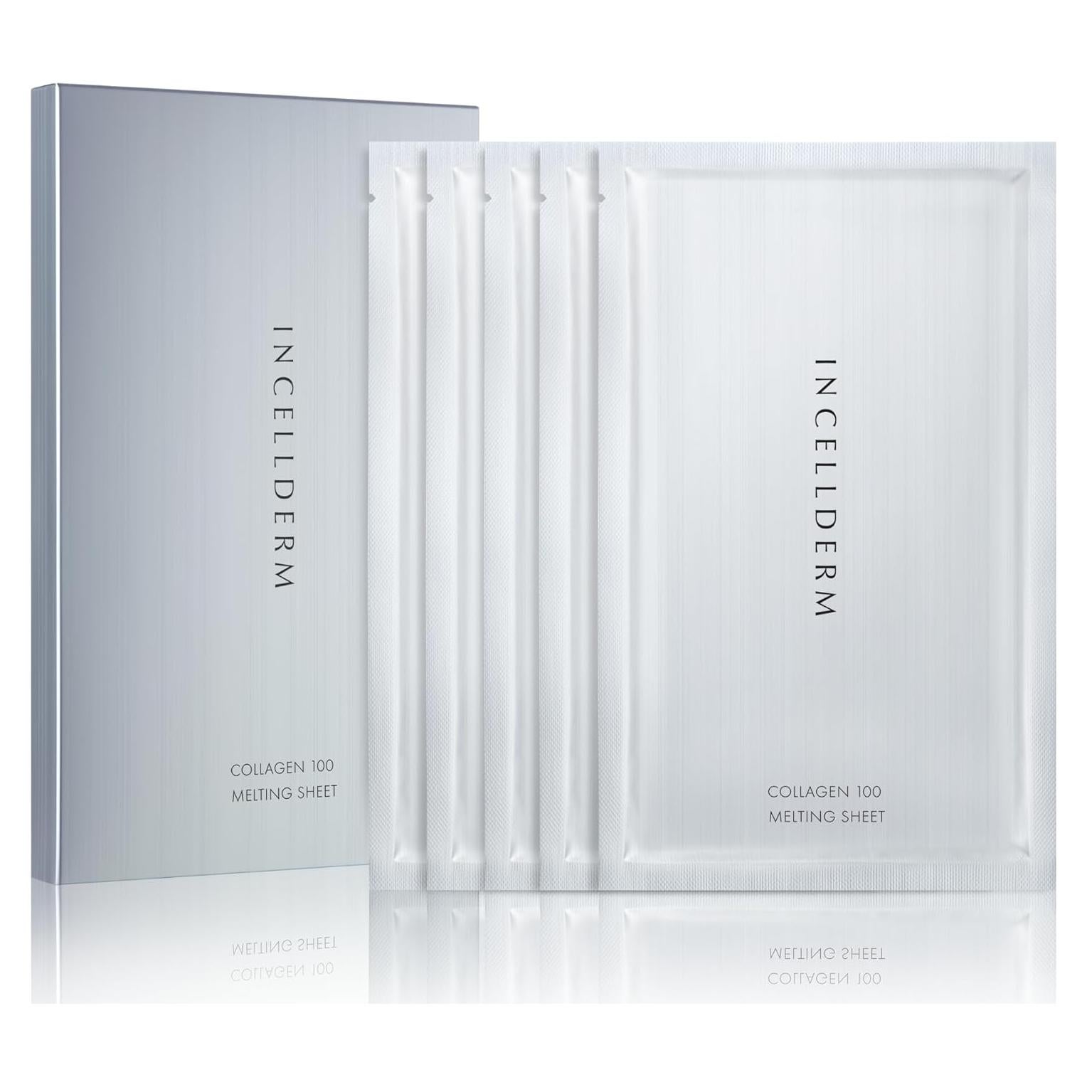 Mascarilla de Hoja de Colágeno Incellderm 100g - Hidratante y Antienvejecimiento