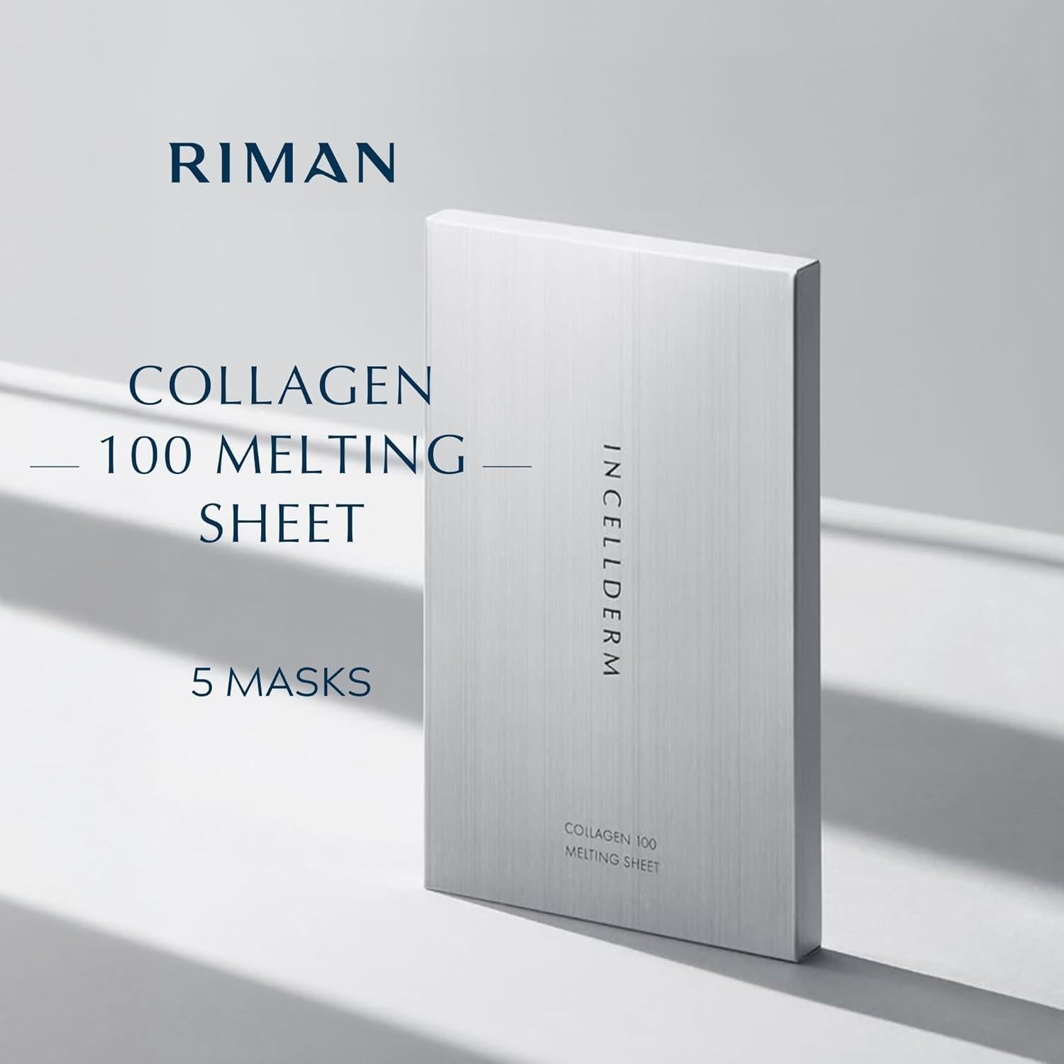 Mascarilla de Hoja de Colágeno Incellderm 100g - Hidratante y Antienvejecimiento