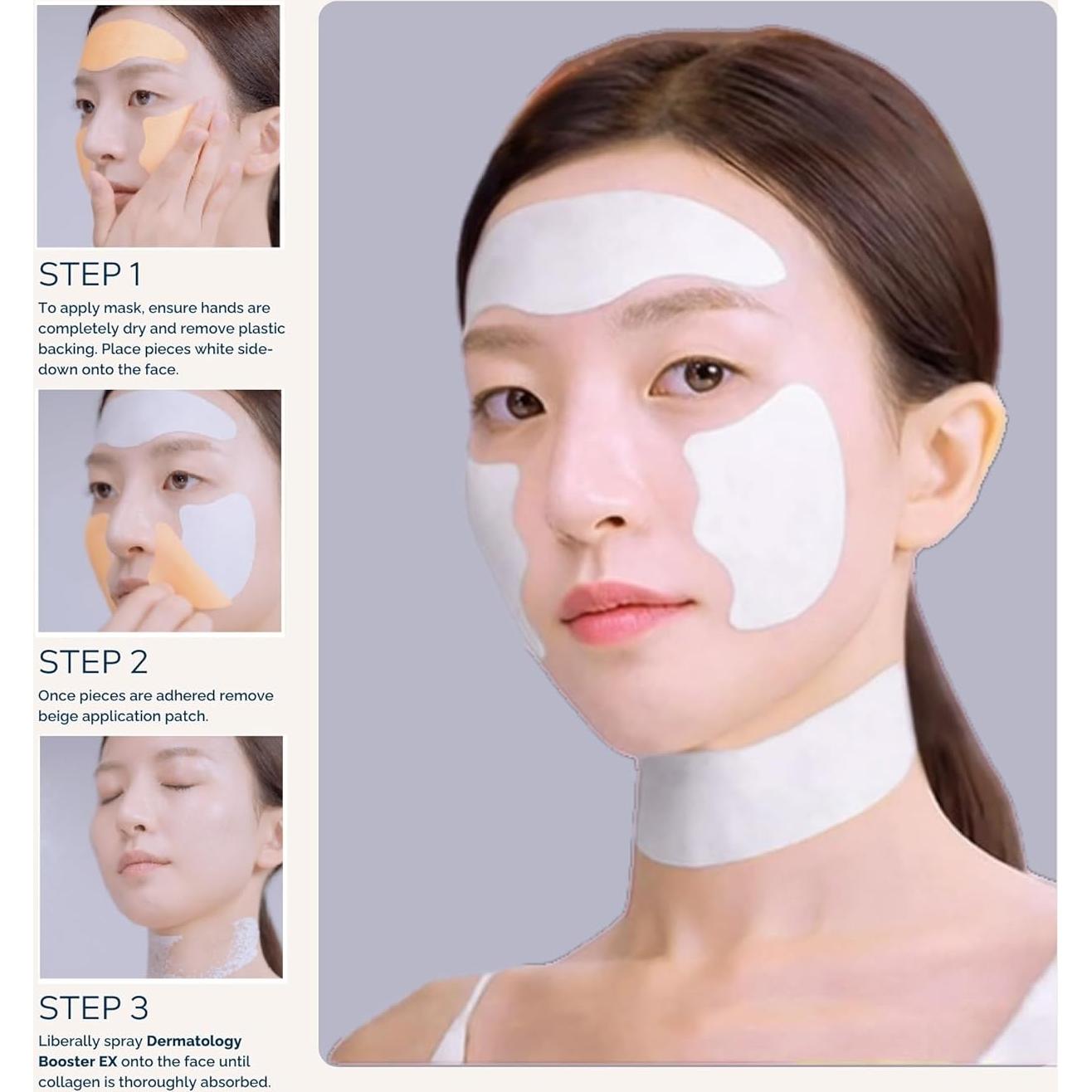 Mascarilla de Hoja de Colágeno Incellderm 100g - Hidratante y Antienvejecimiento