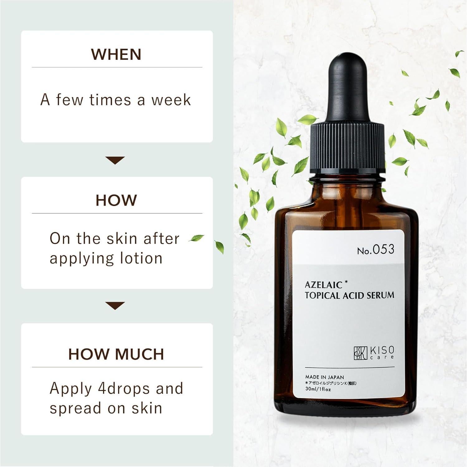 Suero Facial Ácido Azelaico 15% Niacinamida Vitamina C 117g