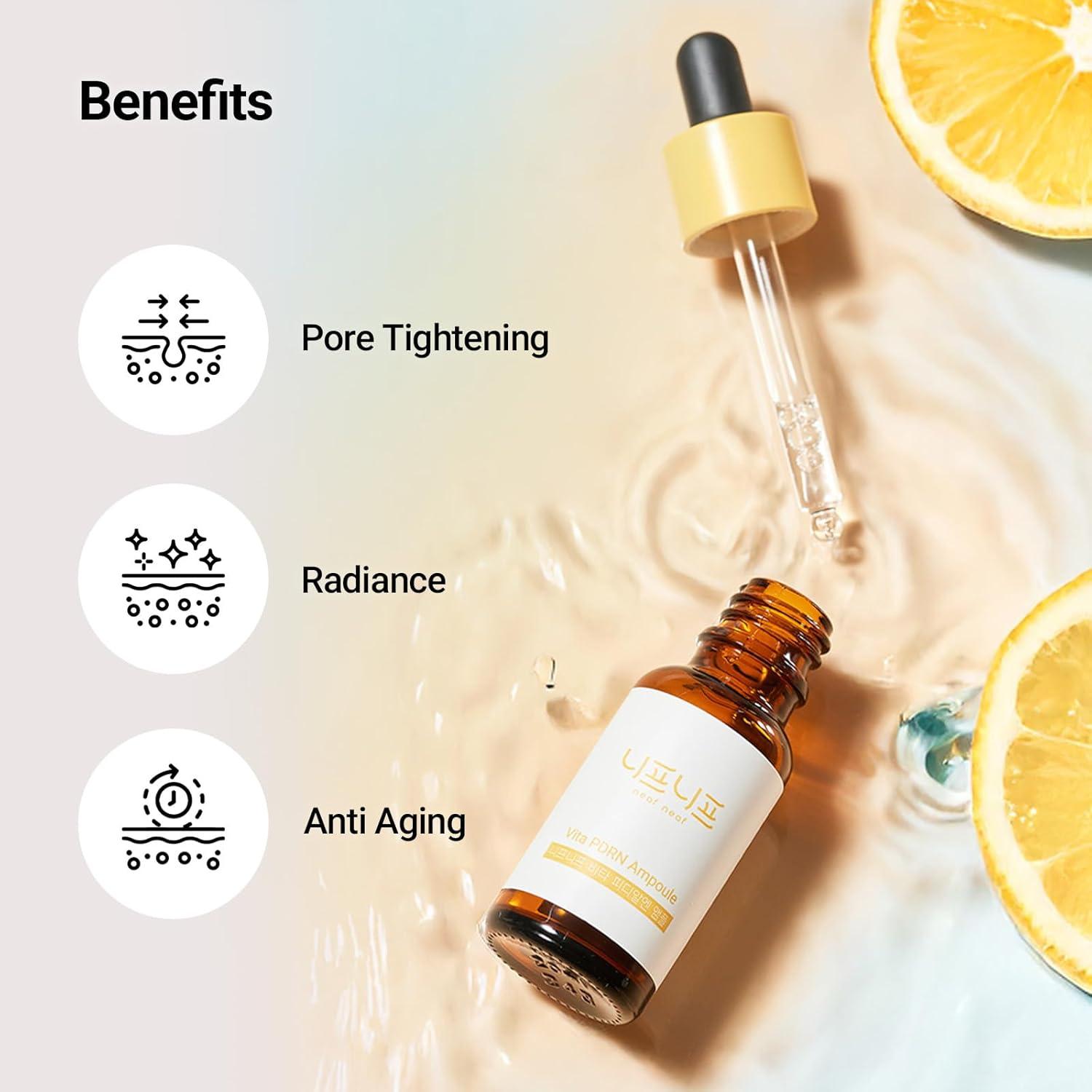 Ampoule Vita PDRN Neaf 20ml - Vitamina C y Regaliz para Piel Radiante