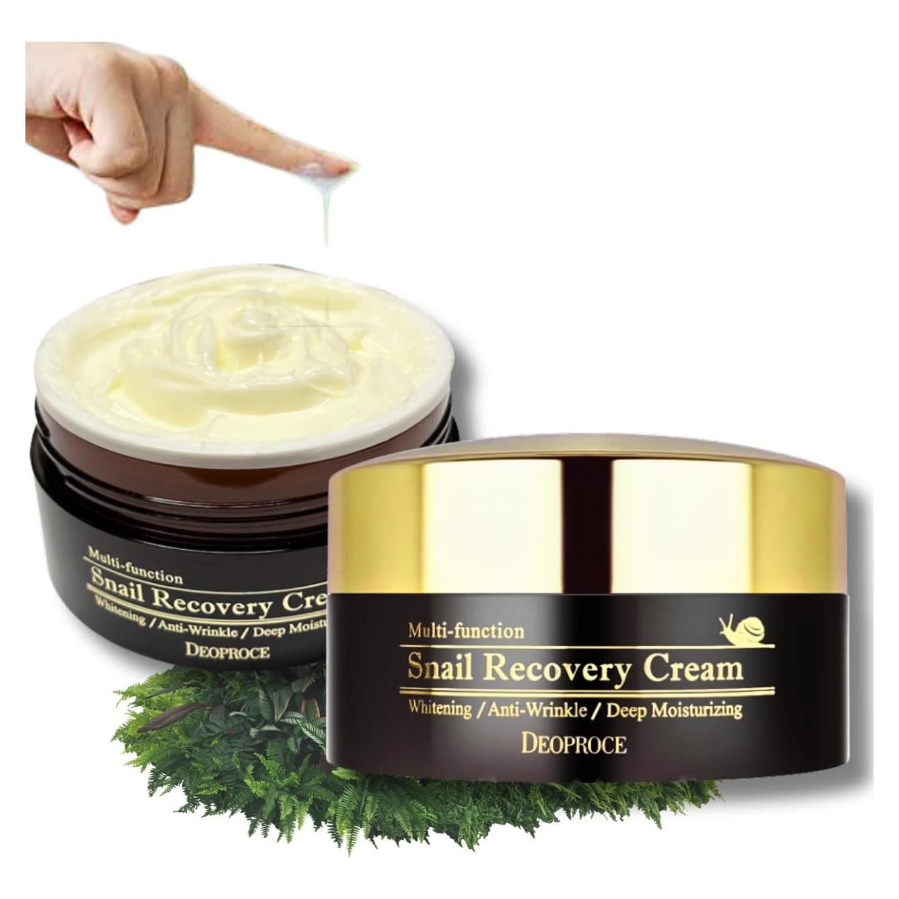 Crema de Recuperación de Caracol Deoproce 100g - Antienvejecimiento