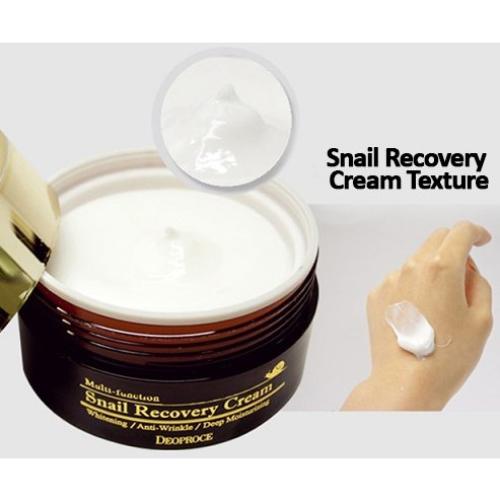 Crema de Recuperación de Caracol Deoproce 100g - Antienvejecimiento