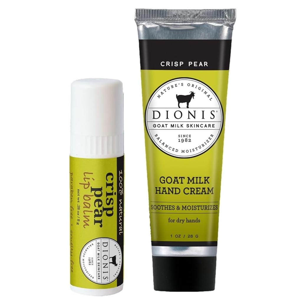Conjunto Crema de Manos y Bálsamo Labial Dionis Pera 59.83 g