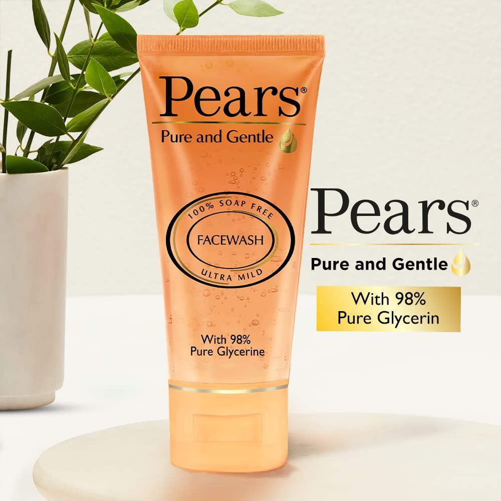 Jabón Facial Suave Pears 60g - Sin Jabón, Glicerina