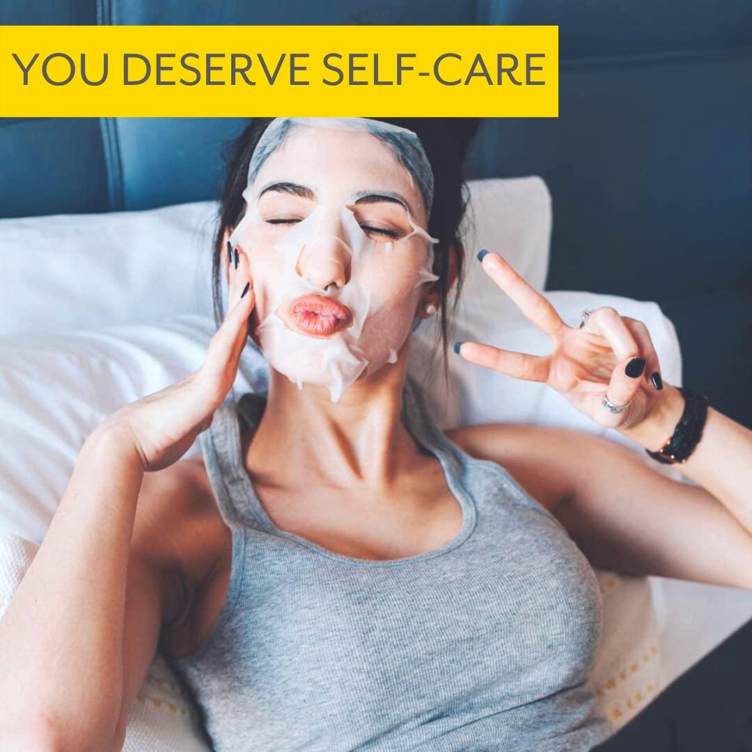 Mascarilla Facial Patchology Moodmask Just Let It Glow - Hidratante con Niacinamida y Extractos Naturales - 1 Cuenta