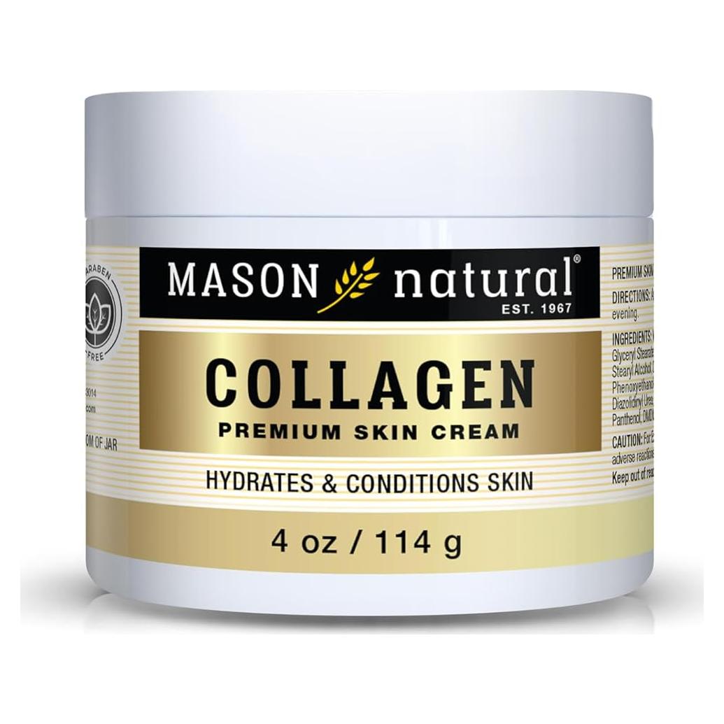 Crema Hidratante de Colágeno Mason Natural 113.4 g Aroma Pera
