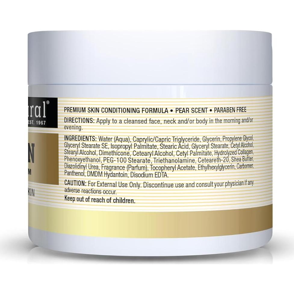 Crema Hidratante de Colágeno Mason Natural 113.4 g Aroma Pera