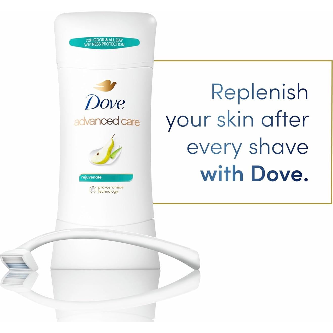 Dove Desodorante Antitranspirante en Barra Rejuvenecer 295.7 g