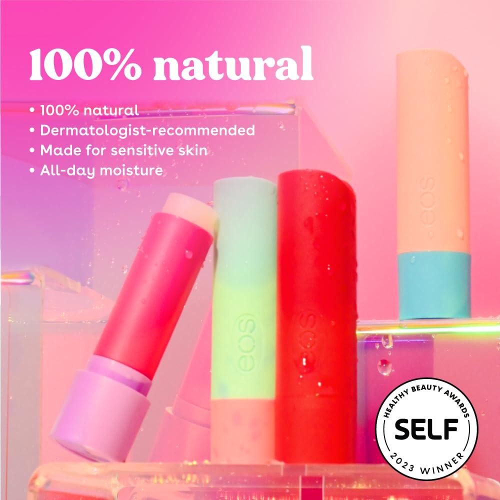 Bálsamo Labial 100% Natural eos Piña Maracuyá 14 g (Paquete de 2)