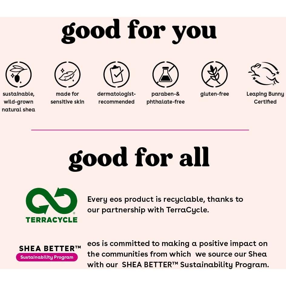 Bálsamo Labial 100% Natural eos Piña Maracuyá 14 g (Paquete de 2)