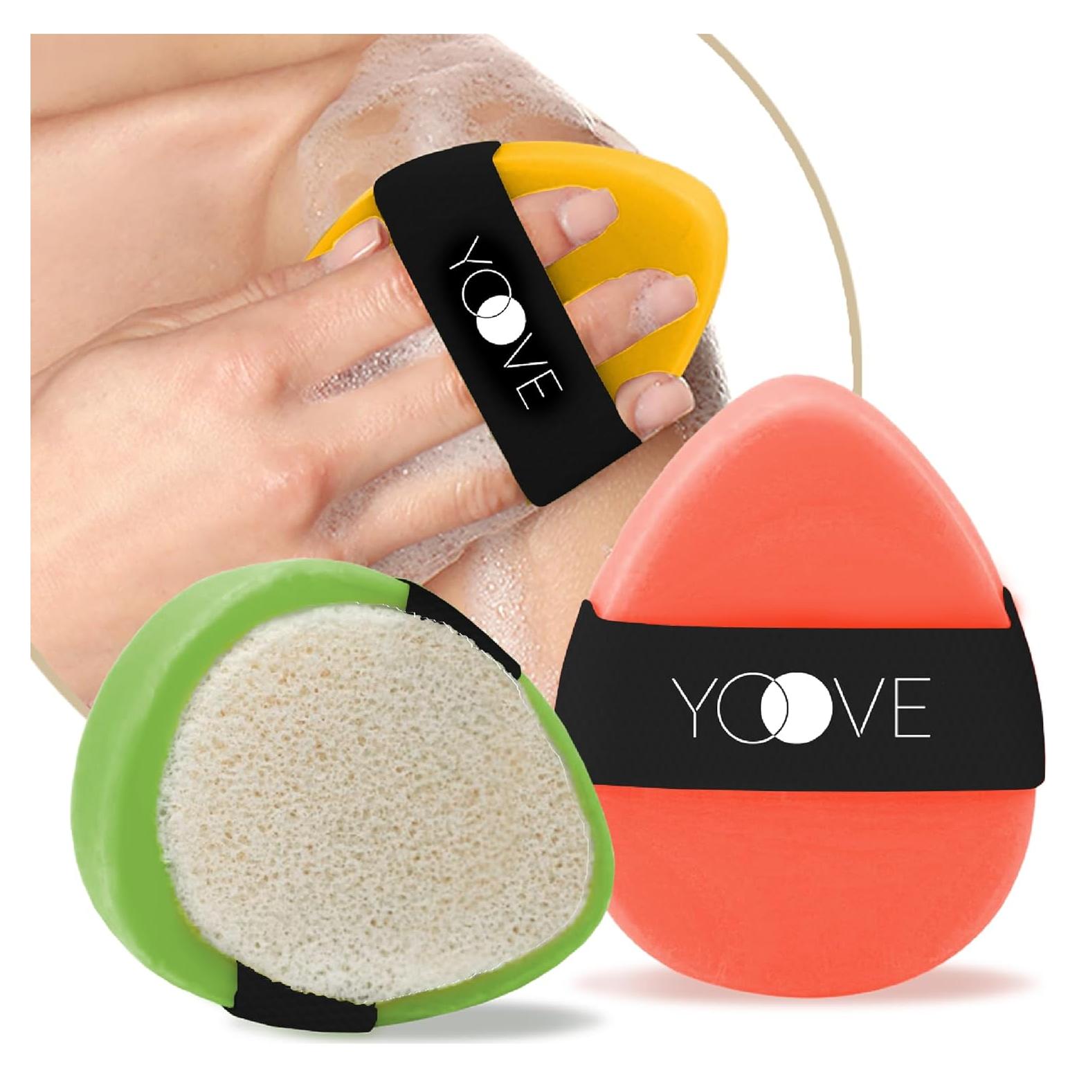 Jabón Natural Exfoliante Yoove 3 Piezas Frutas Frescas