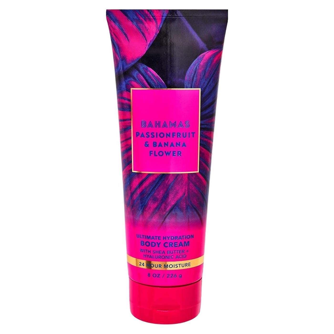Crema Corporal Hidratante Bath and Body 227 g - Fruta y Flor de Banana