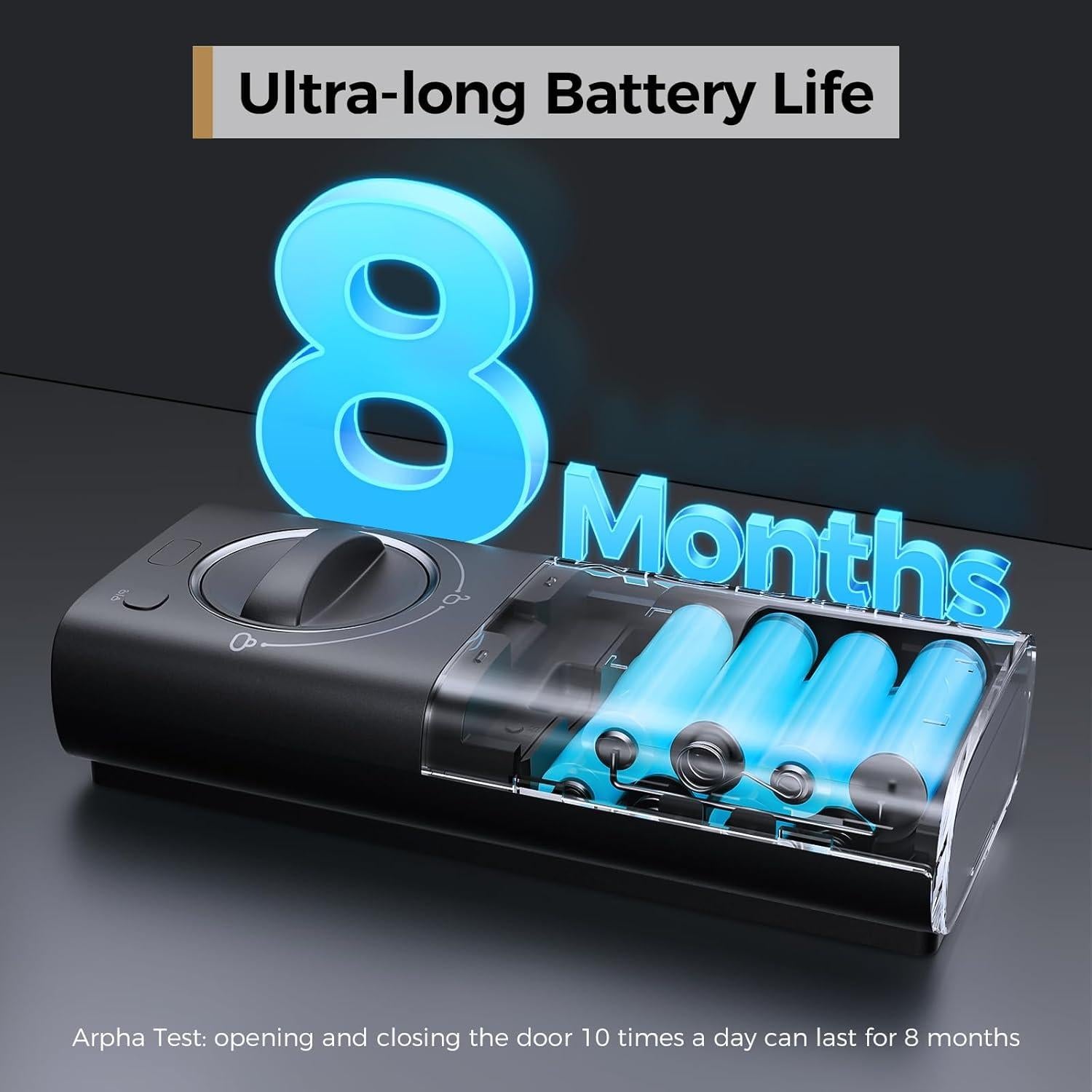 Cerradura Inteligente ARPHA A280 - WiFi, Huella Dactilar, Control APP