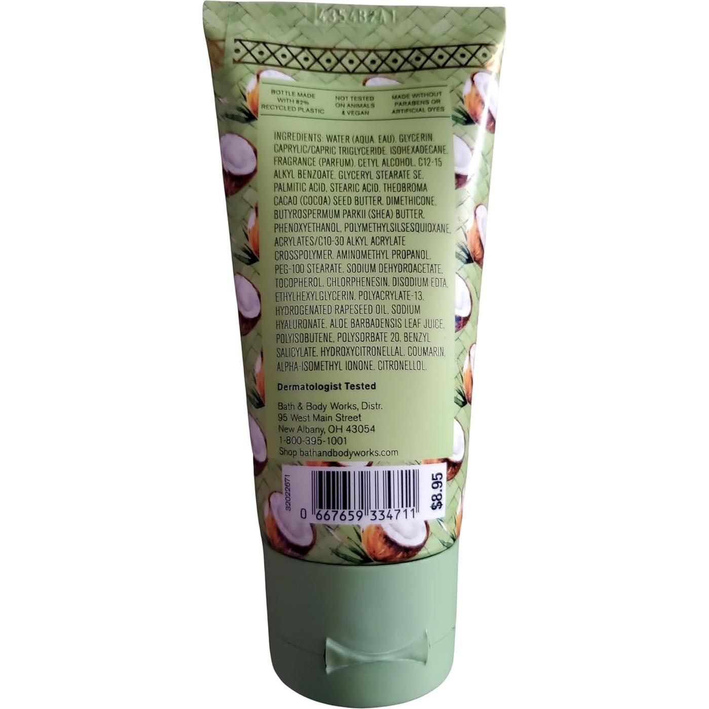 Set de 3 Cremas Corporales Bath & Body Works 2.5 oz Hidratantes