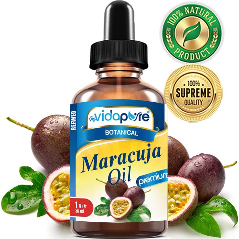 Aceite de Maracuyá myVidaPure 100% Puro 30 ml - Cuidado Piel y Cabello