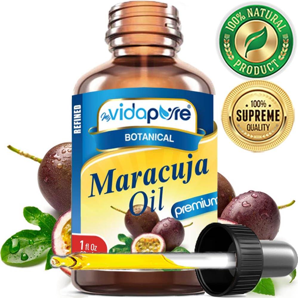 Aceite de Maracuyá myVidaPure 100% Puro 30 ml - Cuidado Piel y Cabello