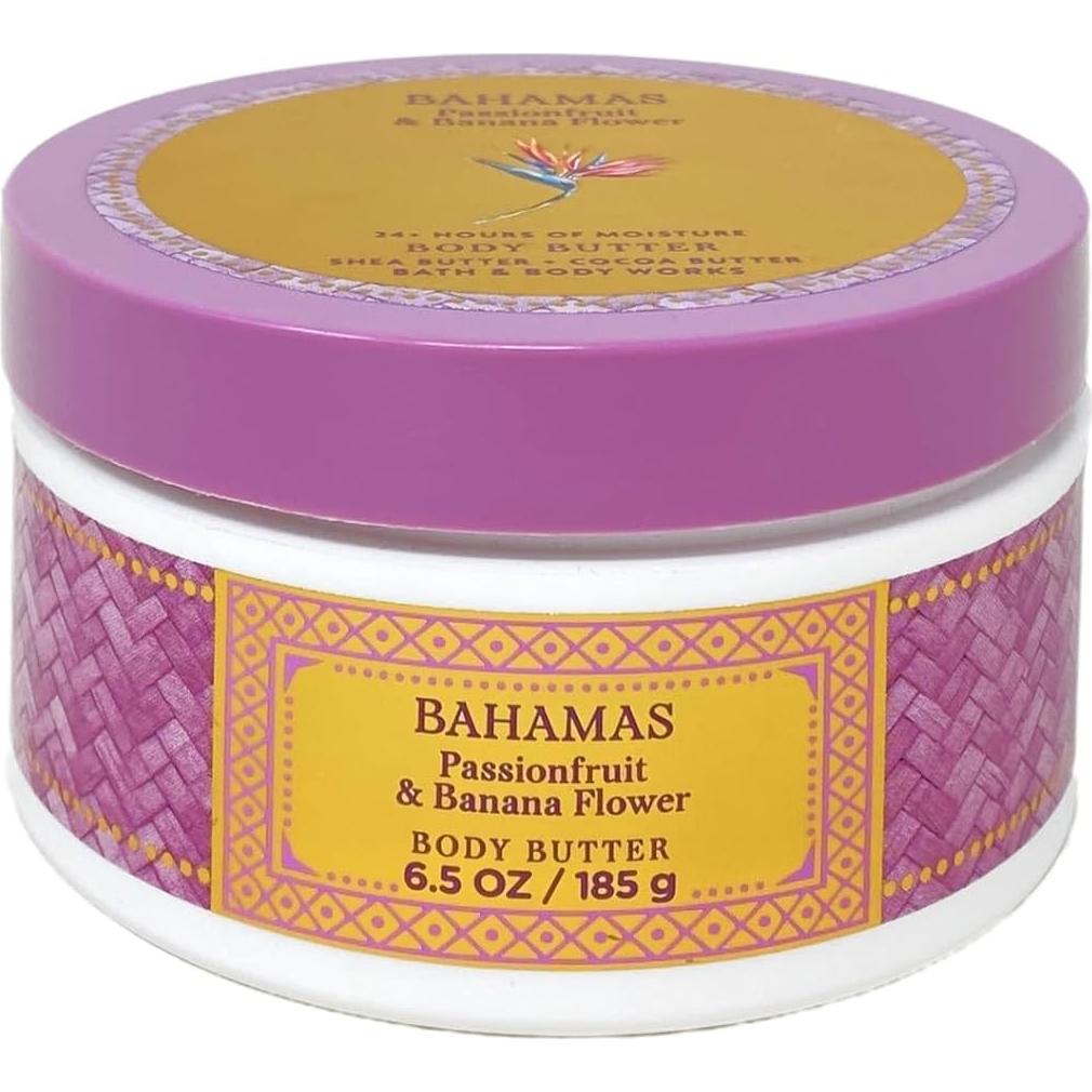Mantecas Corporales Bahamas Fruta de Pasión y Plátano 2x185g