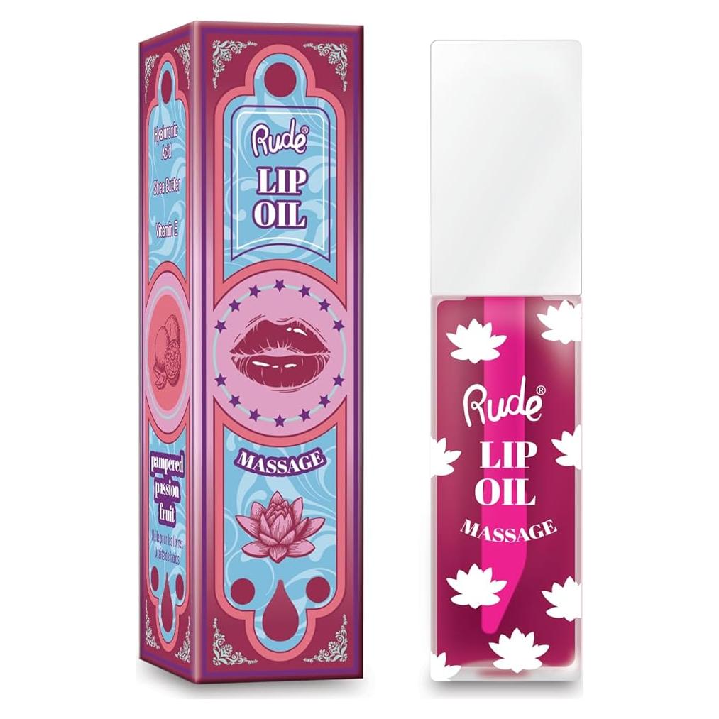 Aceite de Labios Hidratante RUDE Pasión Frutal 8cm