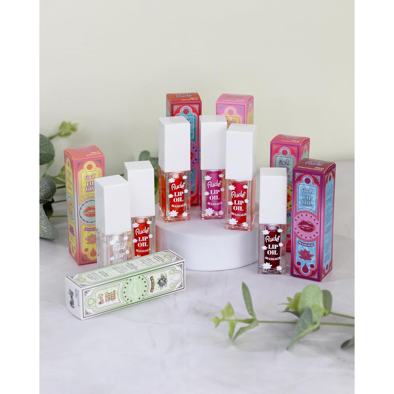 Aceite de Labios Hidratante RUDE Pasión Frutal 8cm