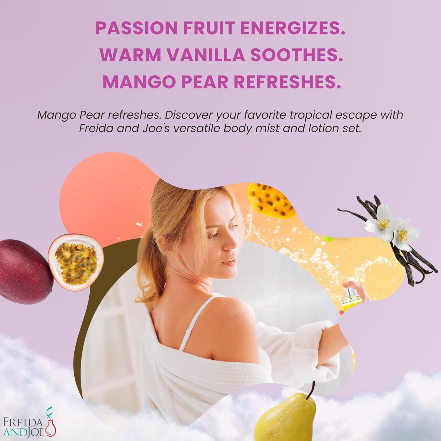 Set de regalo bruma corporal Freida y Joe 6 piezas hidratantes