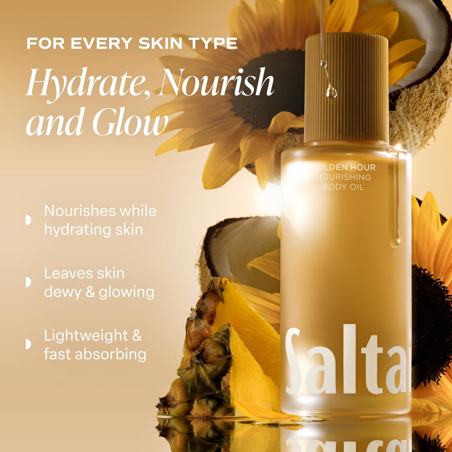 Aceite Corporal Saltair 118.3ml - Hidratante Hora Dorada