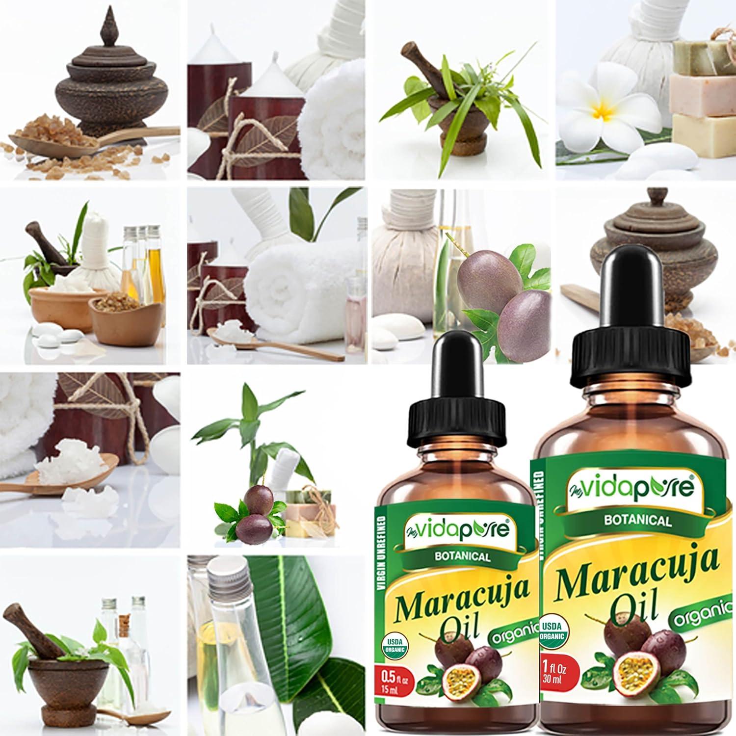 Aceite de Maracuyá Orgánico myVidaPure 100% Puro 15 ml