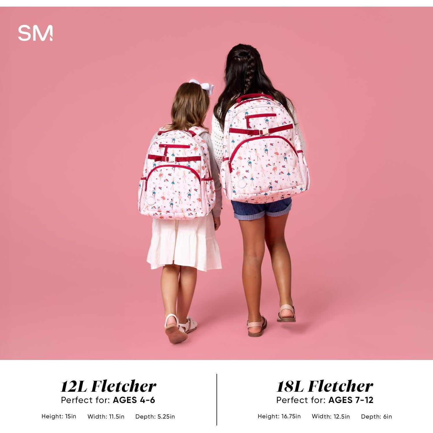 Mochila Mediana Simple Modern Paw Patrol 12L para Niños