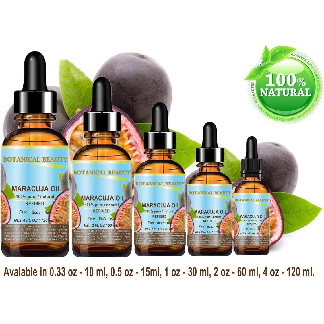 Aceite de Maracuyá 100% Puro Botanical Beauty 15 ml