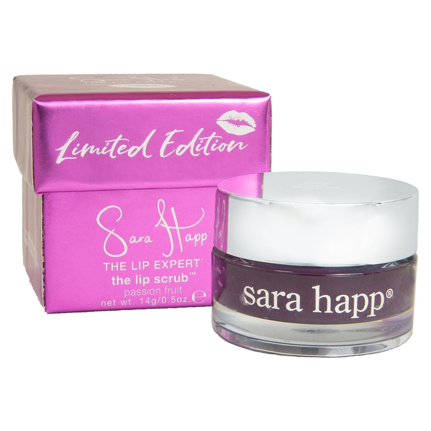 Exfoliante Labial Vegano Sara Happ Fruta de la Pasión 14 g